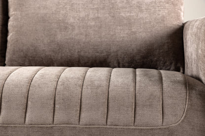 Indigo 2-personers sofa - beige, sort - billede 15