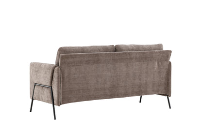 Indigo 2-personers sofa - beige, sort - billede 6