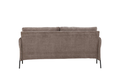 Indigo 2-personers sofa - beige, sort - billede 7
