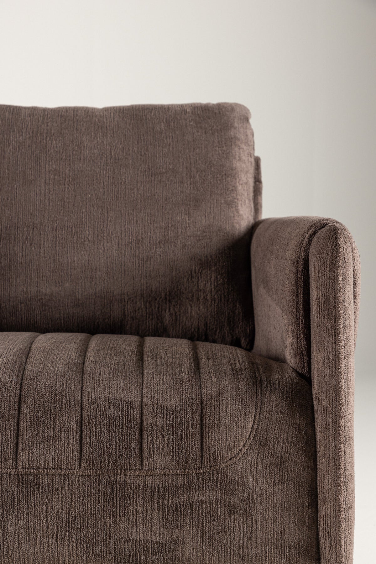 Indigo 2-personers sofa - sort, brun - billede 20