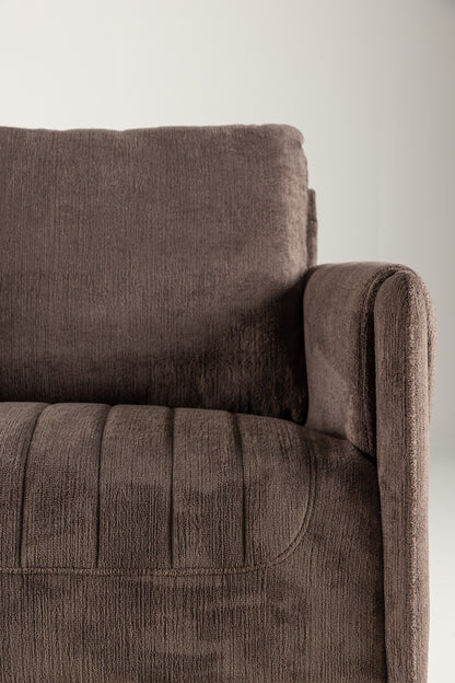 Indigo 2-personers sofa - sort, brun - billede 20