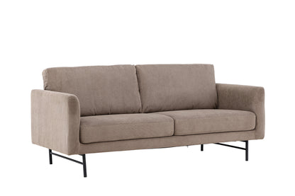 Sky 3-personers sofa - sort, brun - billede 12