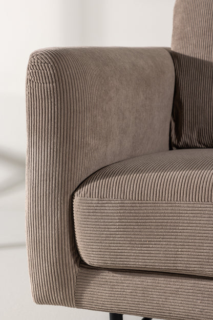 Sky 3-personers sofa - sort, brun - billede 21