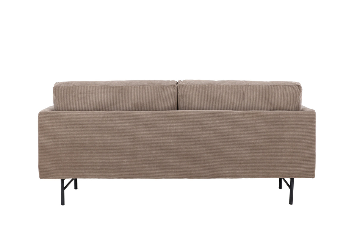 Sky 3-personers sofa - sort, brun - billede 7