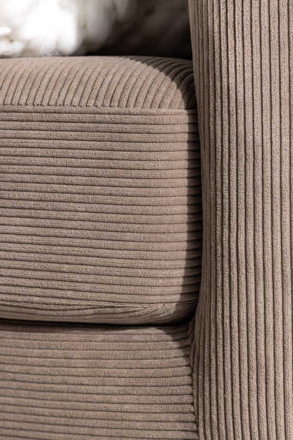 Sky 3-personers sofa - sort, brun - billede 22