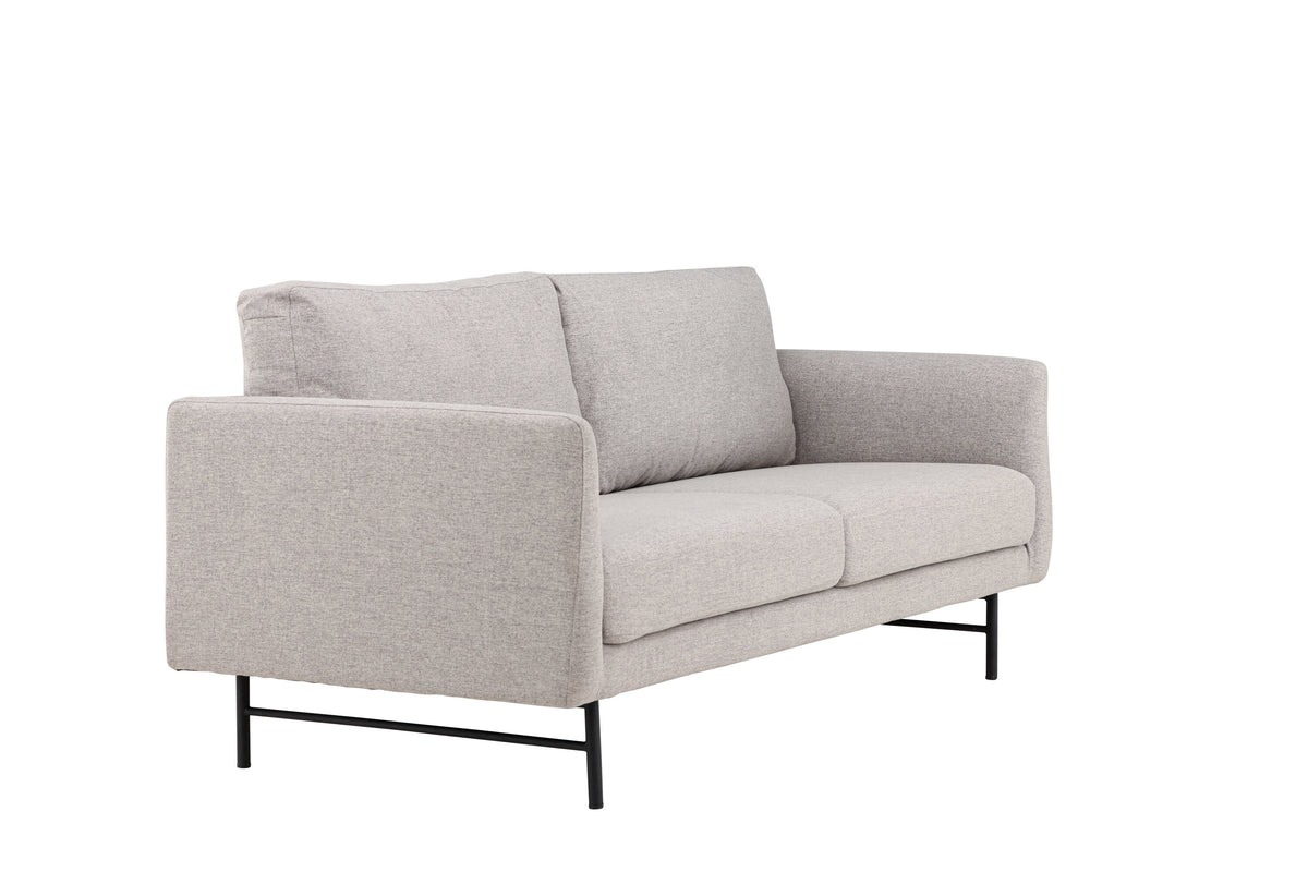 Sky 3-personers sofa - sort, brun - billede 11
