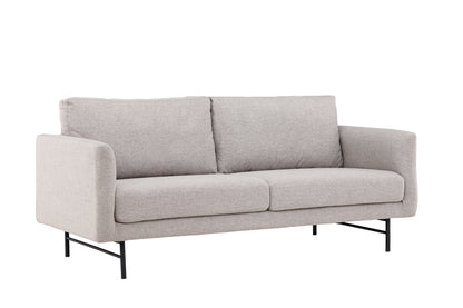 Sky 3-personers sofa - sort, brun - billede 12