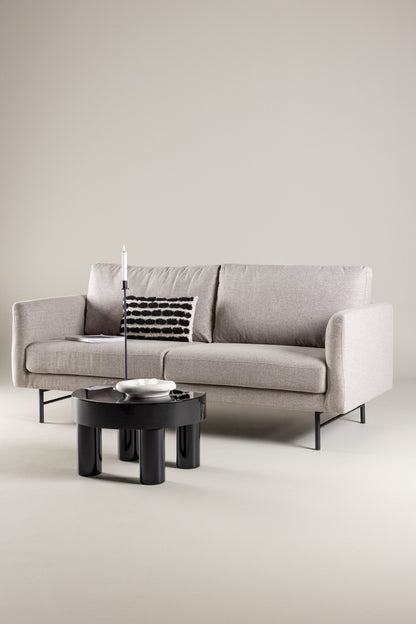 Sky 3-personers sofa - sort, brun - billede 17