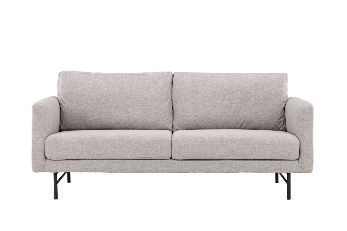 Sky 3-personers sofa - sort, brun - billede 1