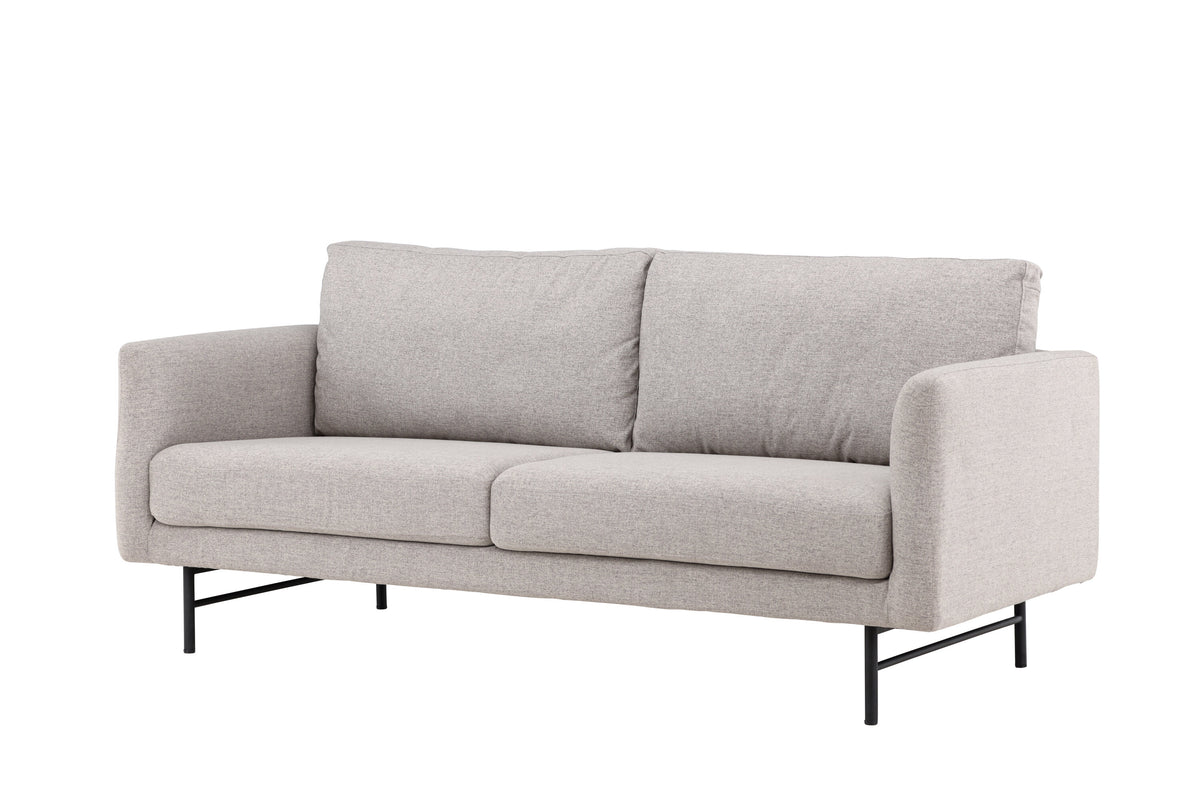 Sky 3-personers sofa - sort, brun - billede 2