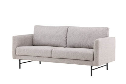 Sky 3-personers sofa - sort, brun - billede 2