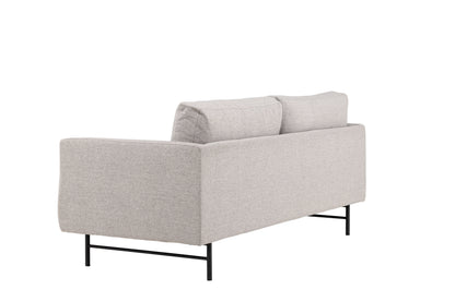 Sky 3-personers sofa - sort, brun - billede 5