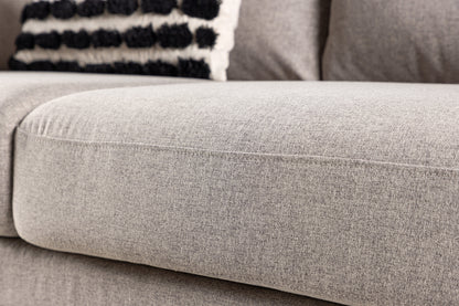 Sky 3-personers sofa - sort, brun - billede 15