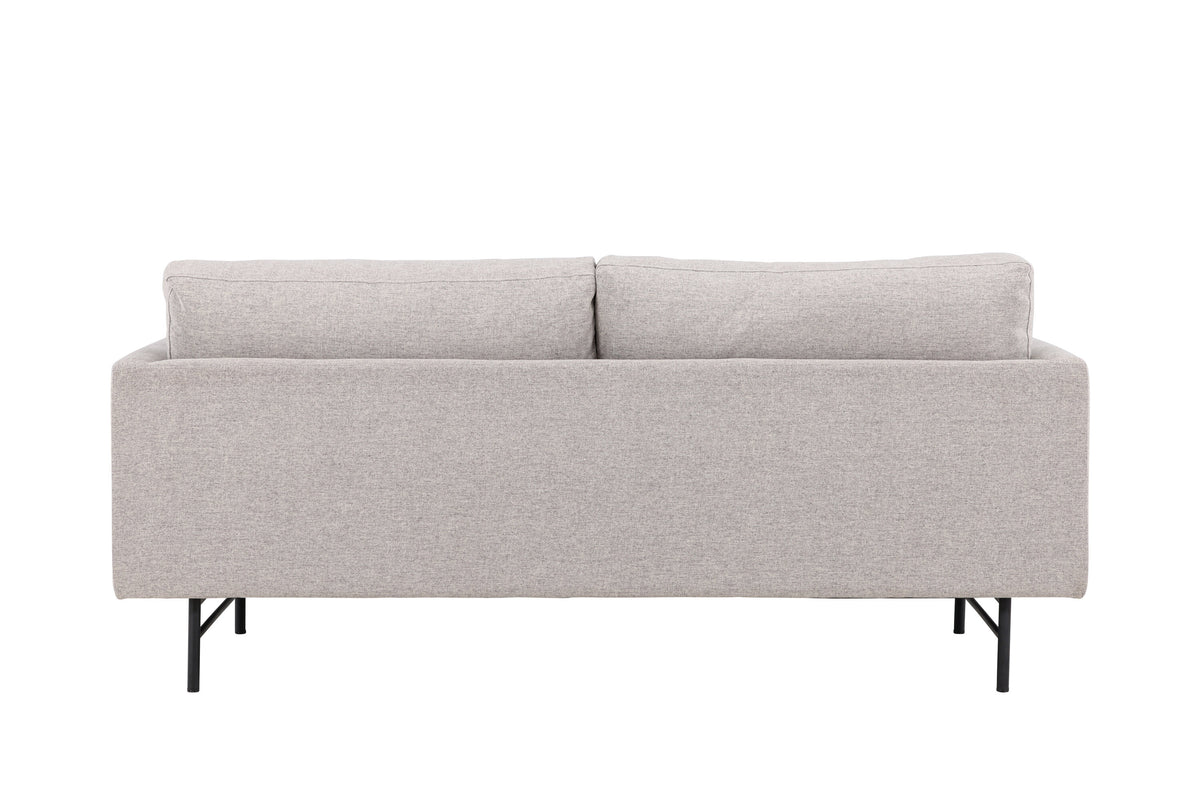 Sky 3-personers sofa - sort, brun - billede 7