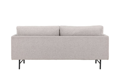 Sky 3-personers sofa - sort, brun - billede 7