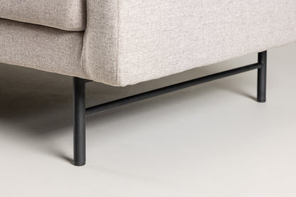Sky 3-personers sofa - sort, brun - billede 16
