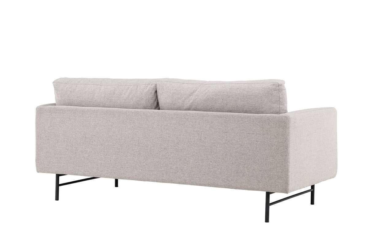 Sky 3-personers sofa - sort, brun - billede 8