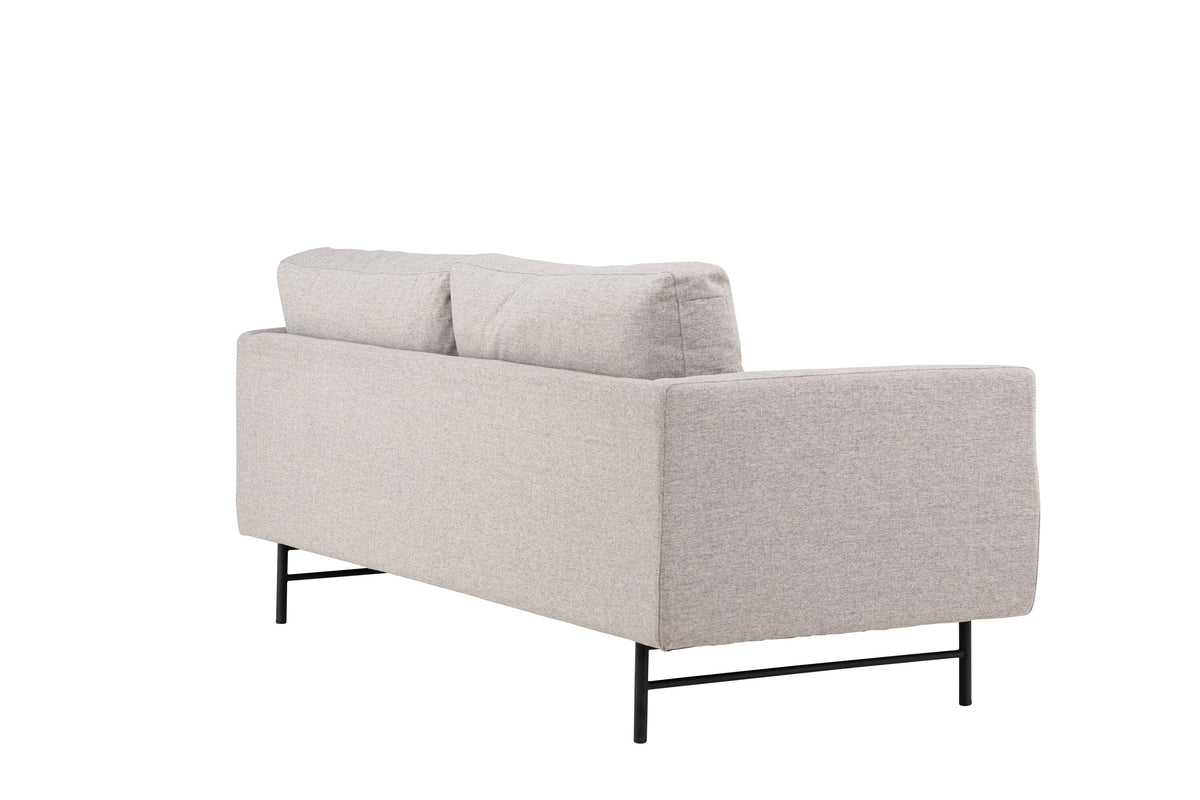Sky 3-personers sofa - sort, brun - billede 9