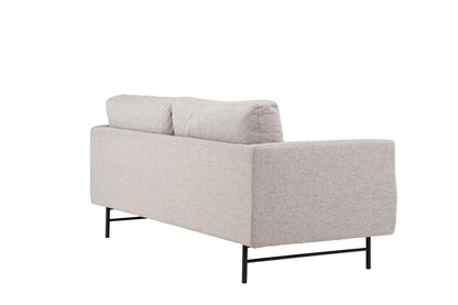 Sky 3-personers sofa - sort, brun - billede 9