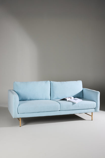 Sky 3-personers sofa - blå, hvidpigmenteret - billede 18
