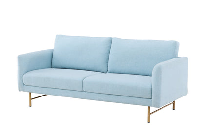 Sky 3-personers sofa - blå, hvidpigmenteret - billede 2