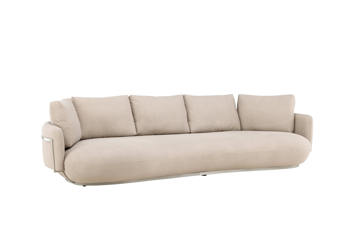 Stellar 4-personers sofa - beige - billede 12