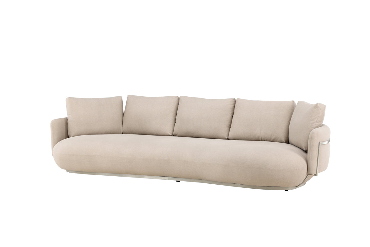 Stellar 4-personers sofa - beige - billede 2