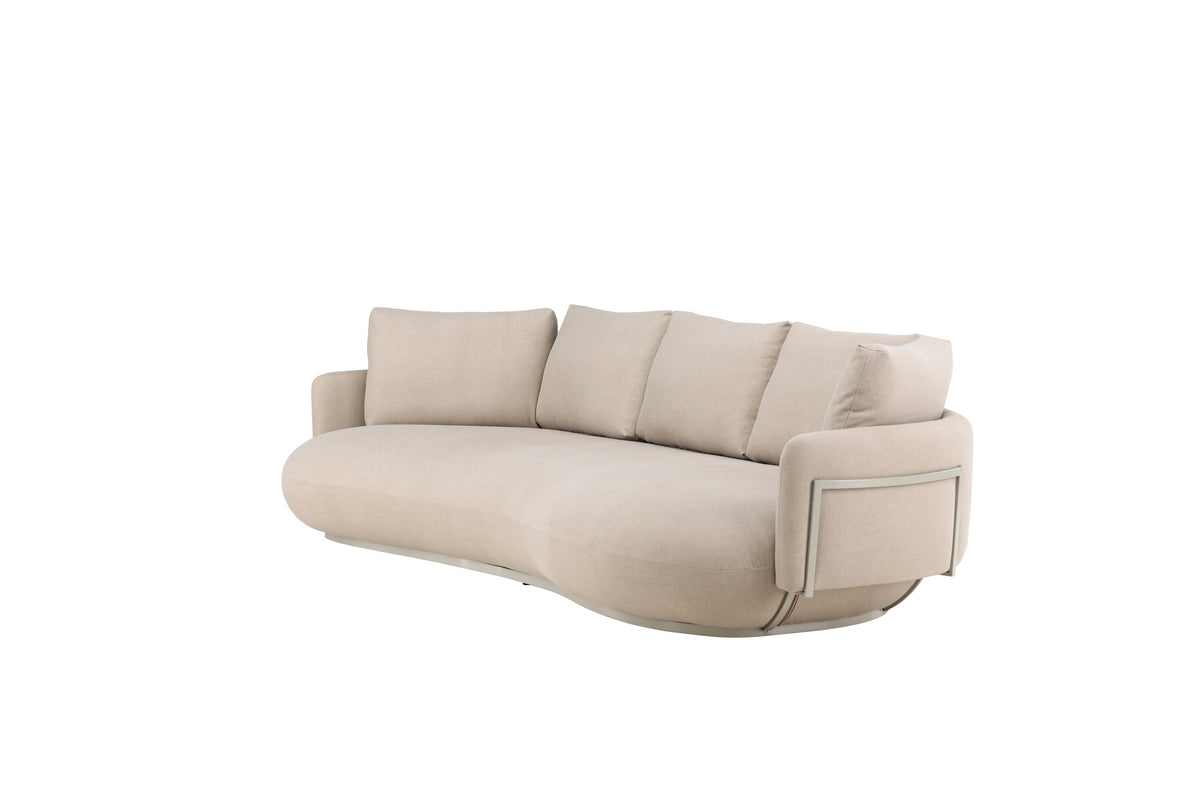 Stellar 4-personers sofa - beige - billede 3