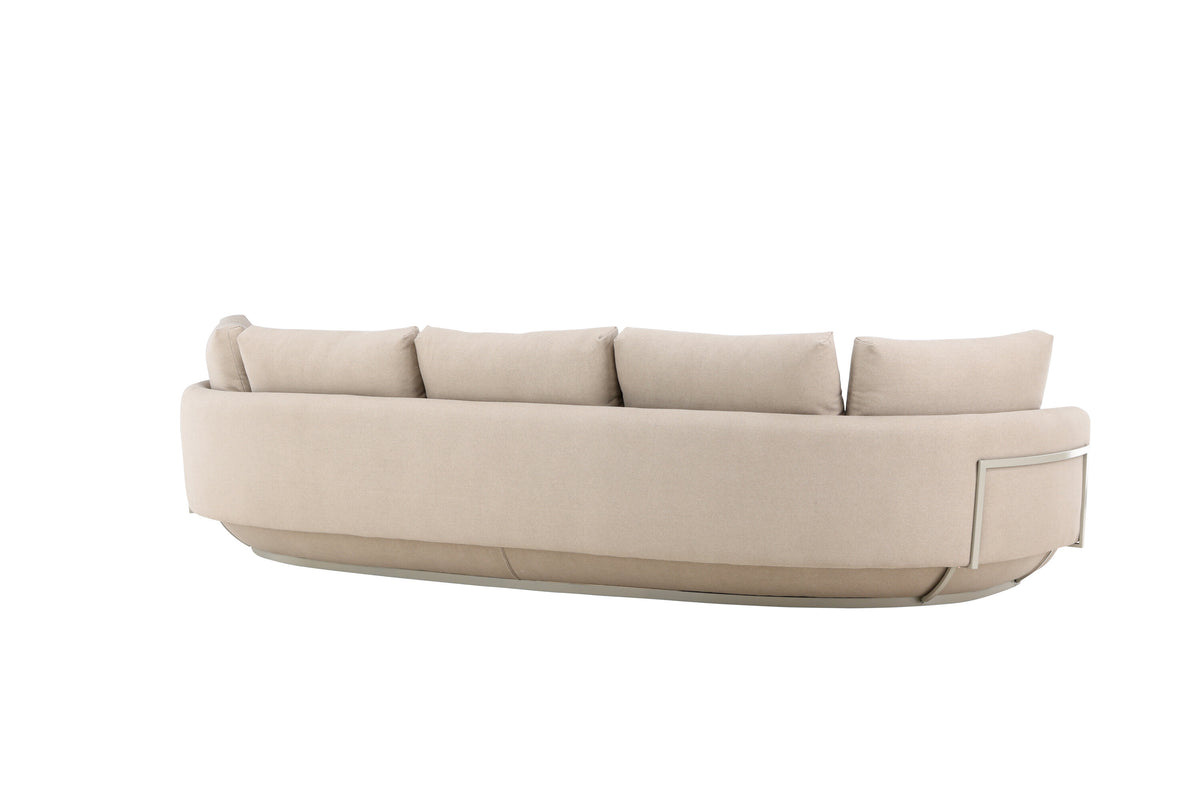 Stellar 4-personers sofa - beige - billede 8