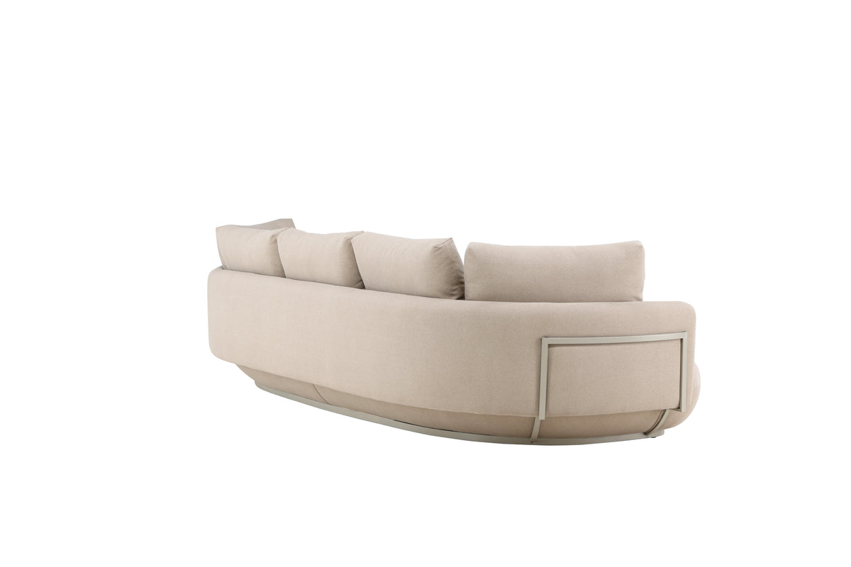 Stellar 4-personers sofa - beige - billede 9