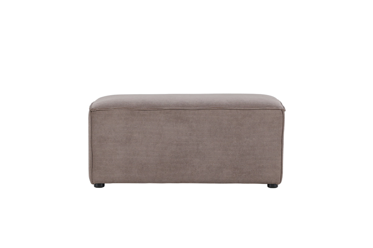 Gillholmen puf - brun, sort - billede 4