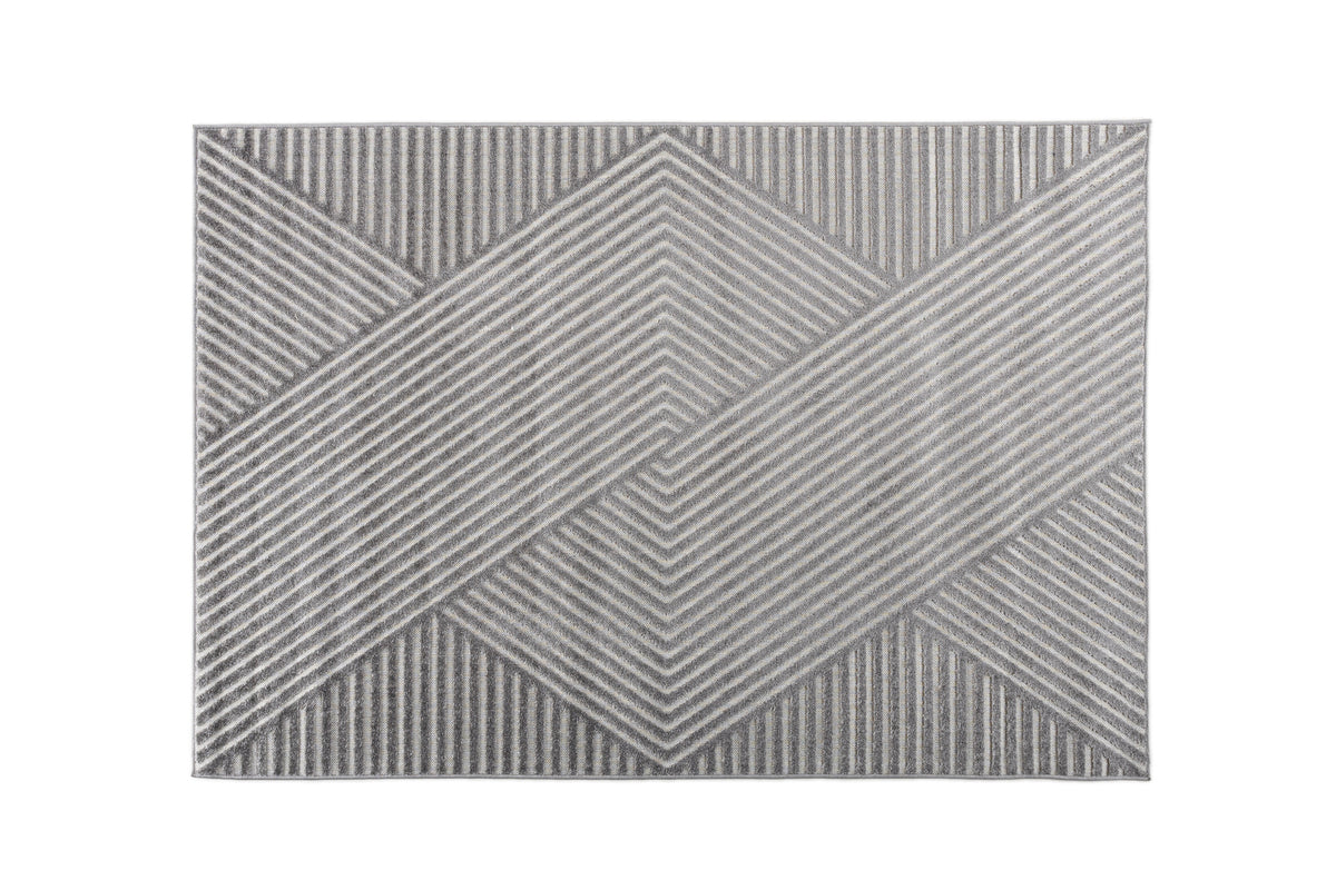 Aron Tæppe 230 x 160 Grå
