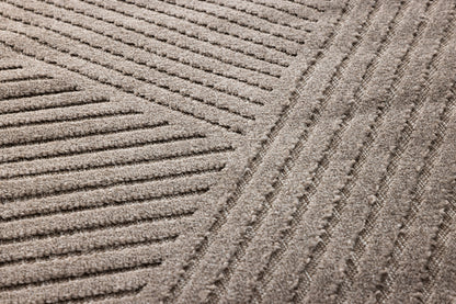 Aron gulvtæppe - 290 × 200 cm - brun - billede 4
