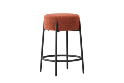 Tucson barstol - rød, sort - billede 3