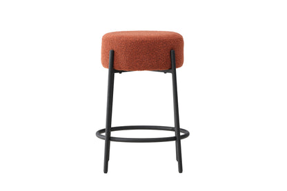 Tucson barstol - rød, sort - billede 4