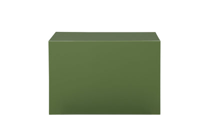 York sofabord - 80 × 60 cm - mørkegrøn - billede 1