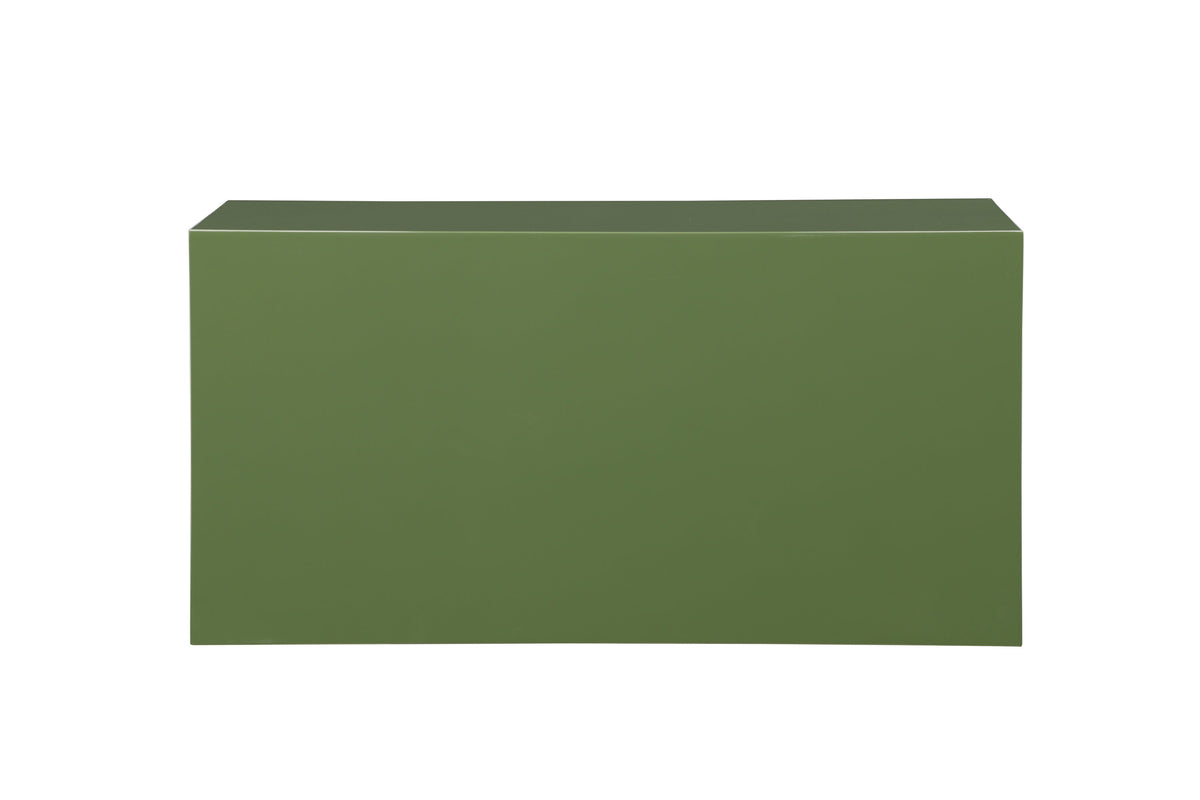 York sofabord - 80 × 60 cm - mørkegrøn - billede 4