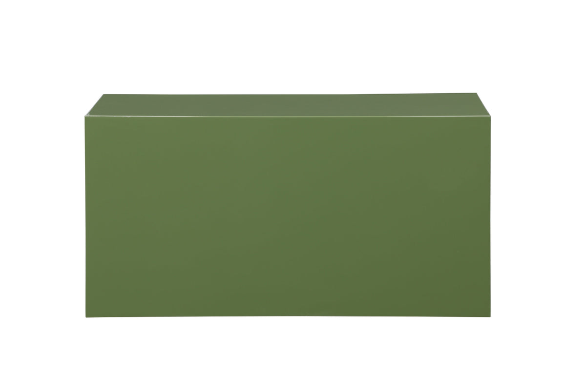York sofabord - 80 × 60 cm - mørkegrøn - billede 10