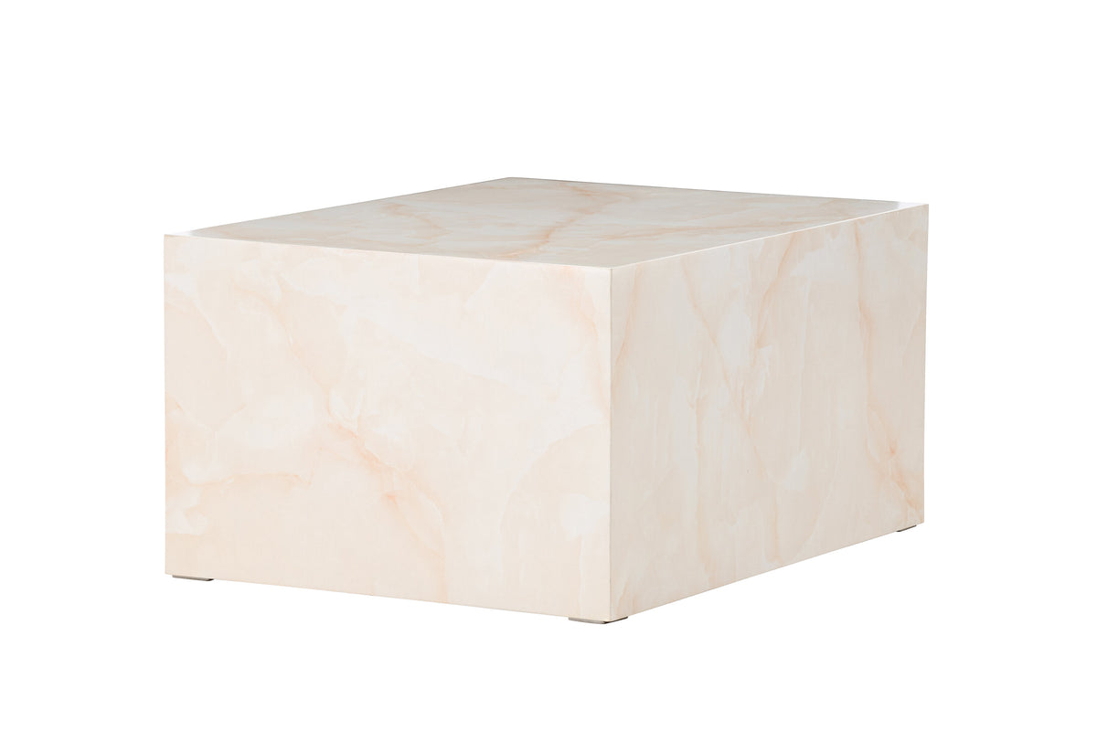 York sofabord - 80 × 60 cm - lysegul - billede 2
