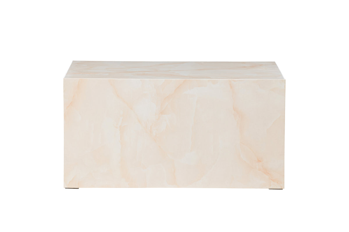York sofabord - 80 × 60 cm - lysegul - billede 4
