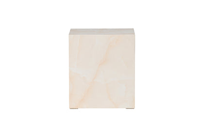 York sofabord - 40 × 40 cm - lysegul - billede 1