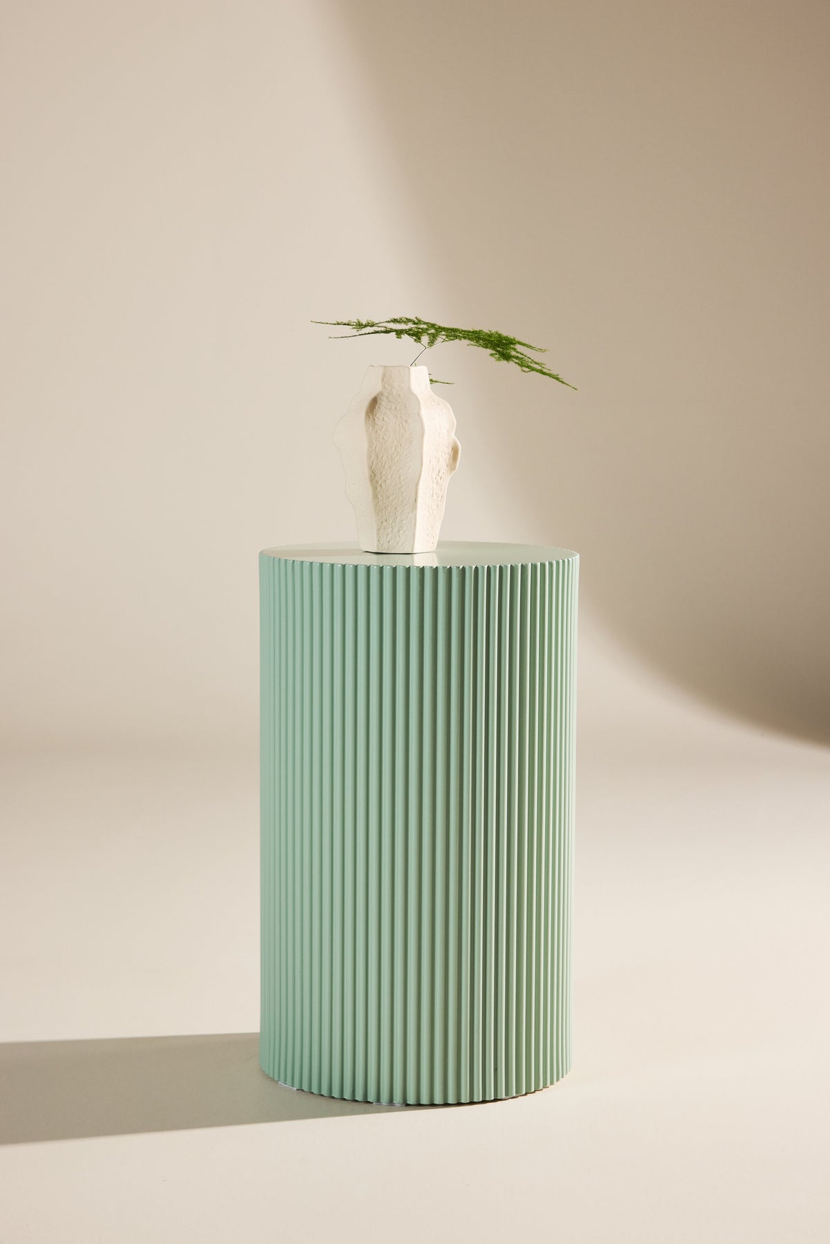 Lenox sengebord - Ø30,5 cm - lysegrøn - billede 18