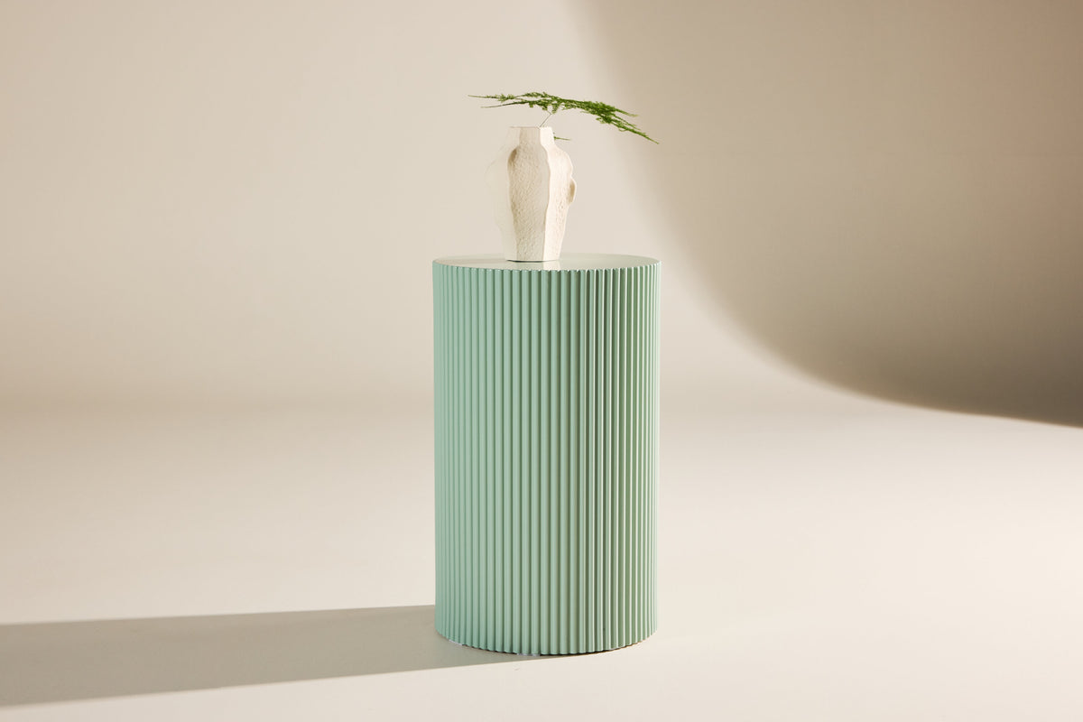 Lenox sengebord - Ø30,5 cm - lysegrøn - billede 13