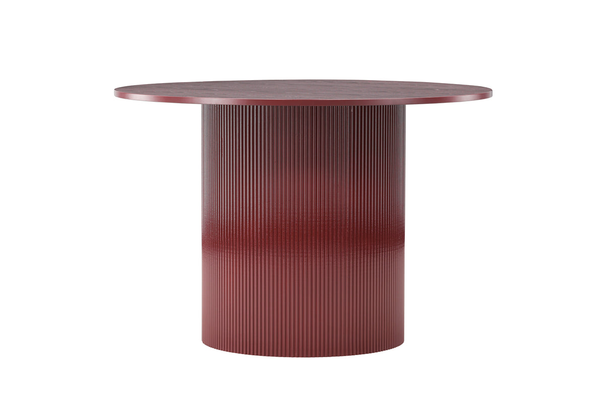 Lenox rundt spisebord - Ø110 cm - bordeaux - billede 11
