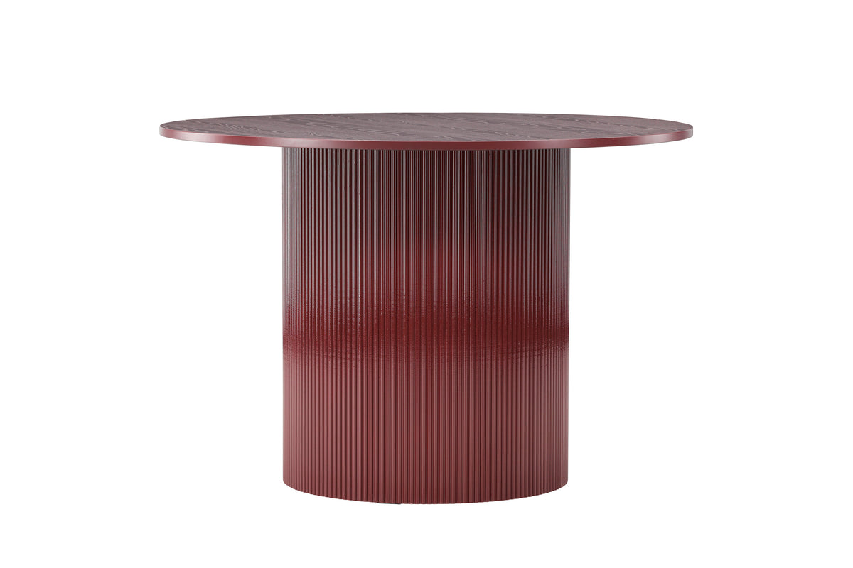 Lenox rundt spisebord - Ø110 cm - bordeaux - billede 12