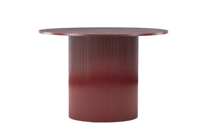 Lenox rundt spisebord - Ø110 cm - bordeaux - billede 12