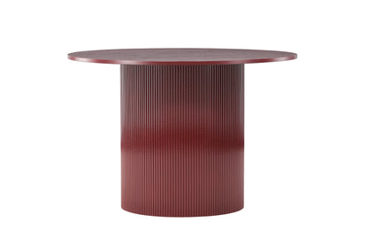Lenox rundt spisebord - Ø110 cm - bordeaux - billede 3