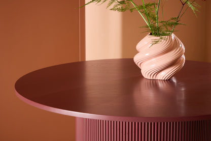 Lenox rundt spisebord - Ø110 cm - bordeaux - billede 14
