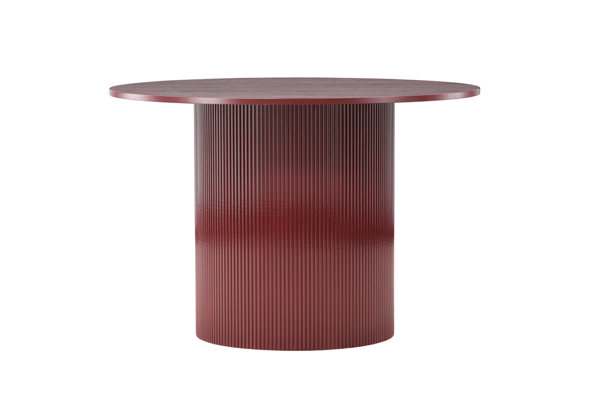 Lenox rundt spisebord - Ø110 cm - bordeaux - billede 4