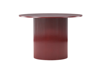 Lenox rundt spisebord - Ø110 cm - bordeaux - billede 4